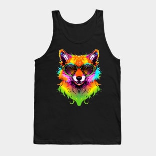 cool fox Tank Top